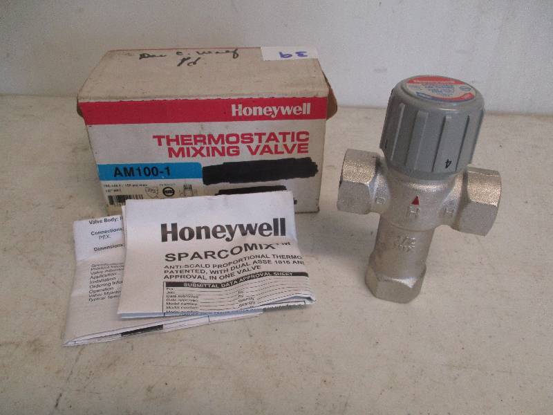 lot 39 image: Honey Well Thermostatic Mixing Valve