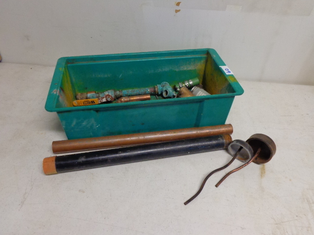 lot 60 image: Used Black & Copper Piping