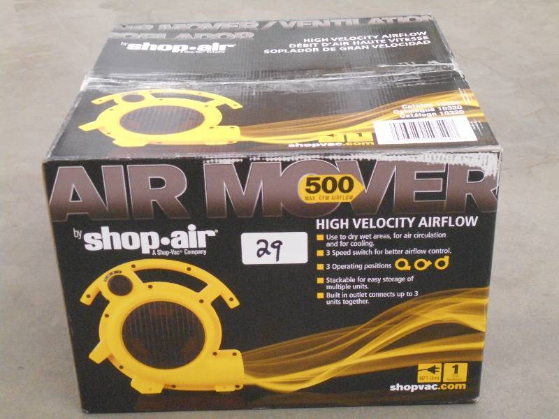 New Shop-Air High Velocity 500CFM A...