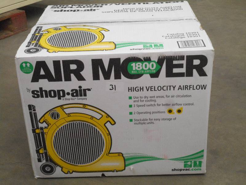 New Shop-Air High Velocity 1800CFM ...