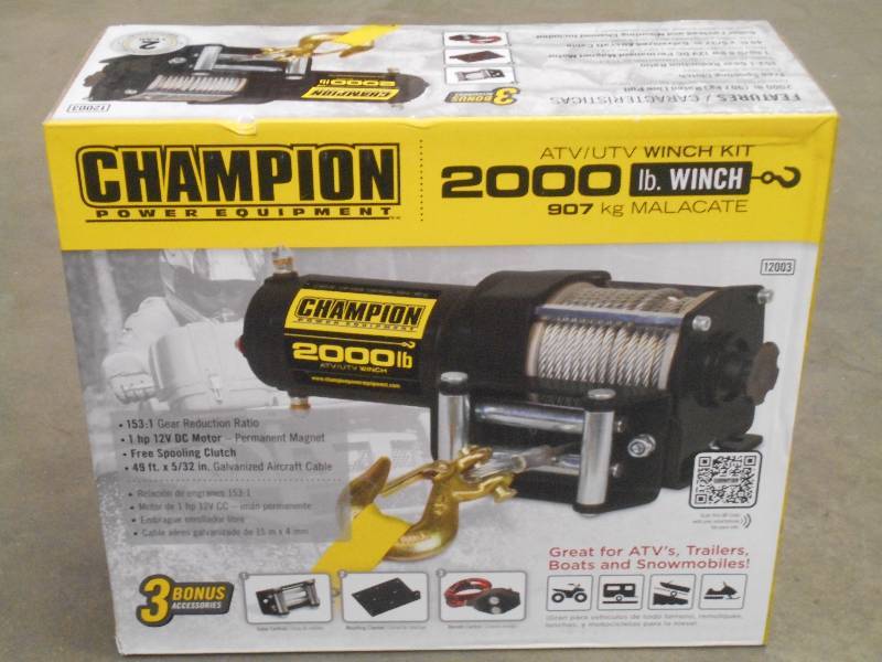 New Champion 12003 ATVUTV 12Volt W...