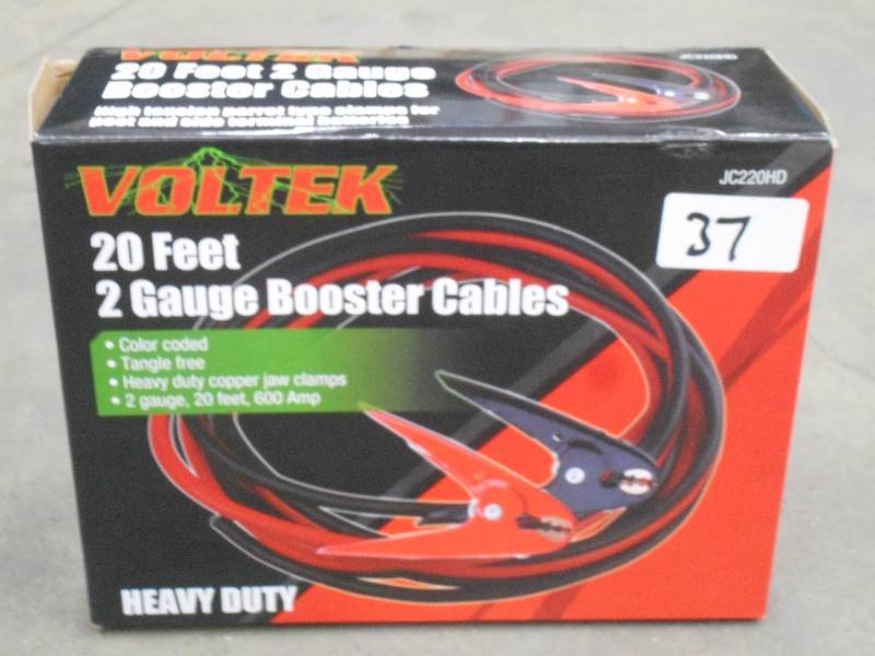 New Voltek 2-Gauge 20ft Booster Cab...