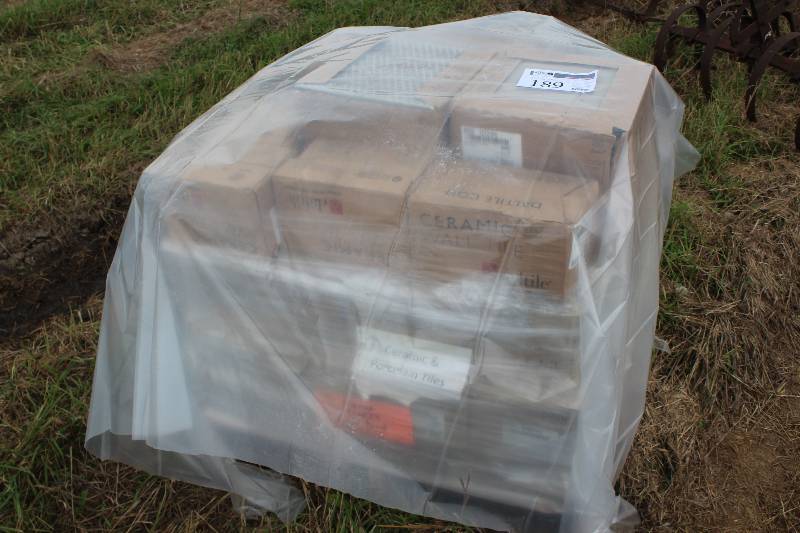 lot 189 image: Lot of (Approximately 30) Boxes of Ceramic, Porcelain Tiles