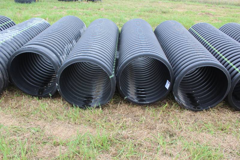lot 217 image: Lot of (4) ADS 24 inch Culverts