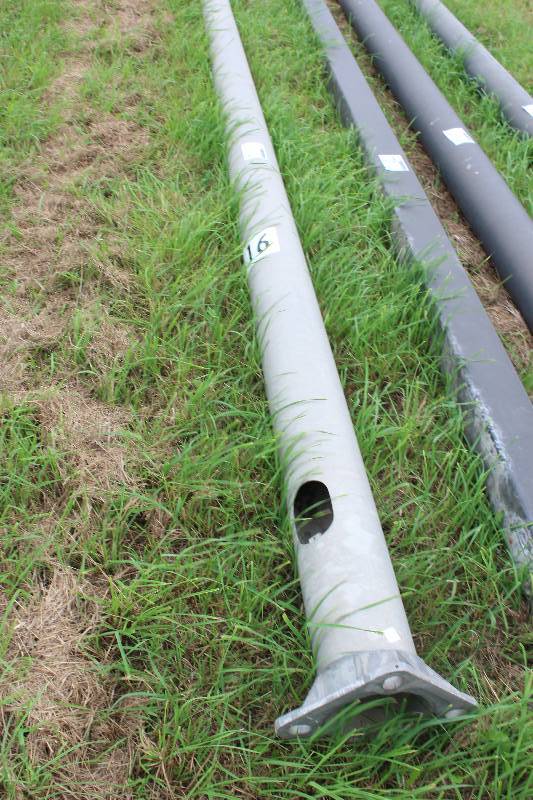 lot 227 image: 20 Foot Metal Pole Aluminium