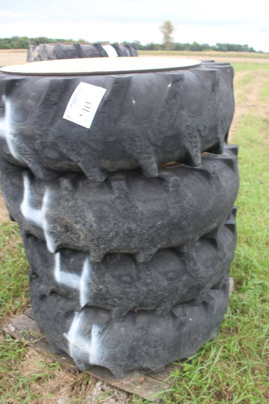 lot 240 image: Lot of (4) Tractor Wheel, Tires
