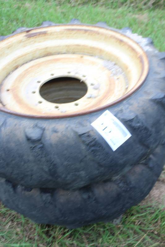 lot 242 image: Lot of (2) Tractor Wheel, Tires