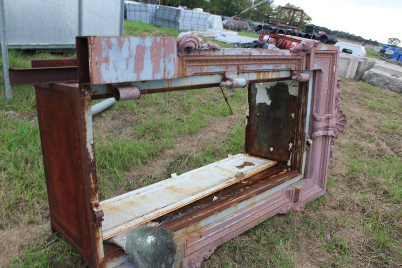 lot 84 image: Vault Door Frame from Bank and Vault Door