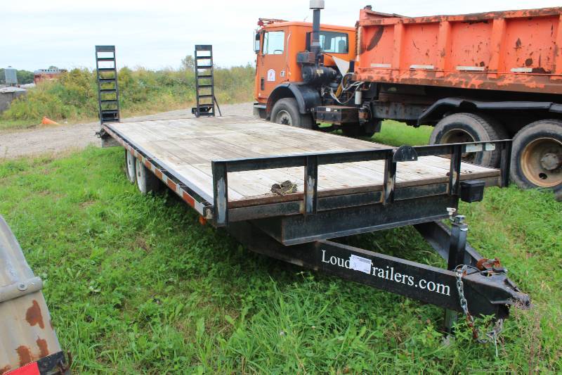 lot 5 image: 2008 Loudo Brand Deck Over Tandem Axle Trailer