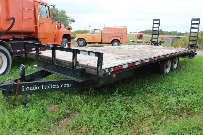 2008 Loudo Brand Deck Over Tandem Axle Trailer | Independence ...