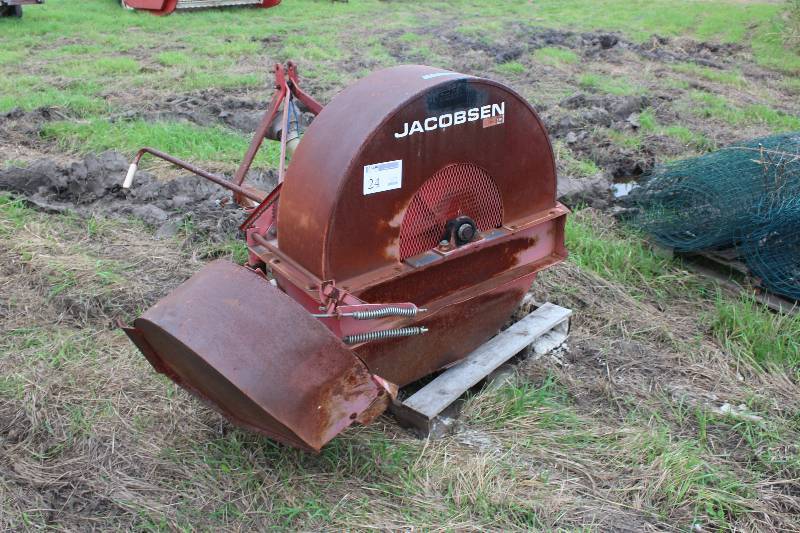 Jacobsen B40 Three Point Mount Debris Blower Independence Commercial Contractor Surplus Sale K Bid