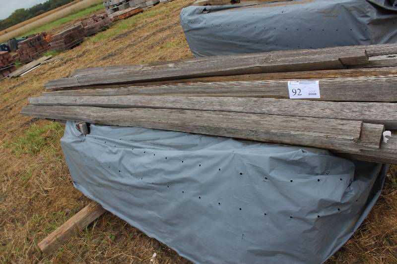 lot 92 image: Pallet Lot of Split Rail Fencing