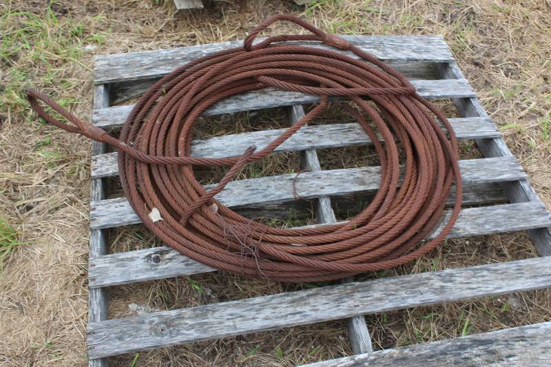 lot 94 image: Pallet Lot of Wire Rope (Steel Cable)