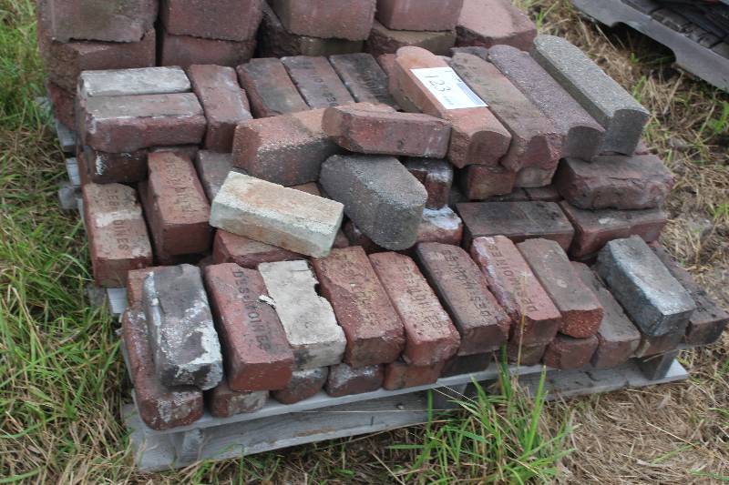 lot 123 image: Lot of (Approximately 60) Bricks