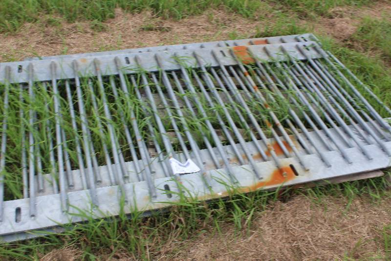 lot 158 image: Lot of Security Window Panel or Horse Stall Partitions