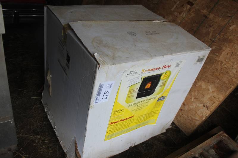 lot 278 image: Summers Heat Wood Pellet Stove