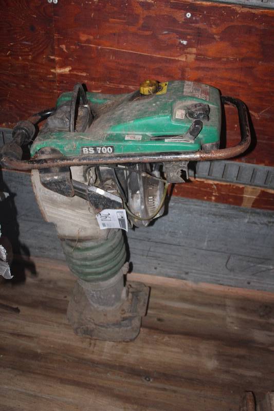 lot 261 image: Wacker BS700 Jumping Jack Packer