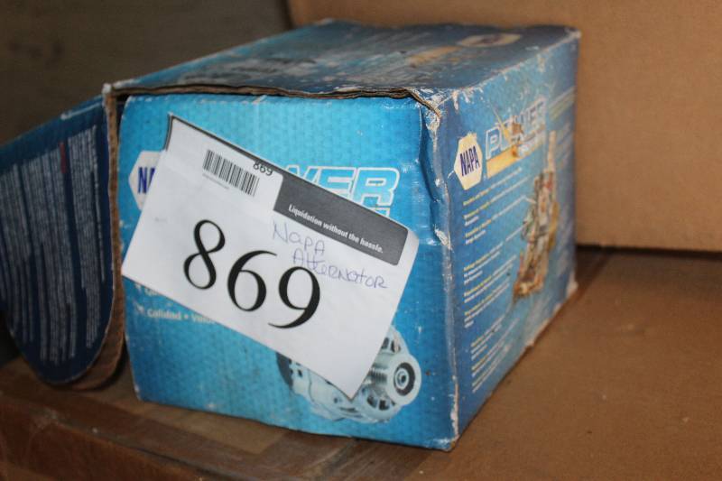 lot 869 image: NAPA Automotive Alternator
