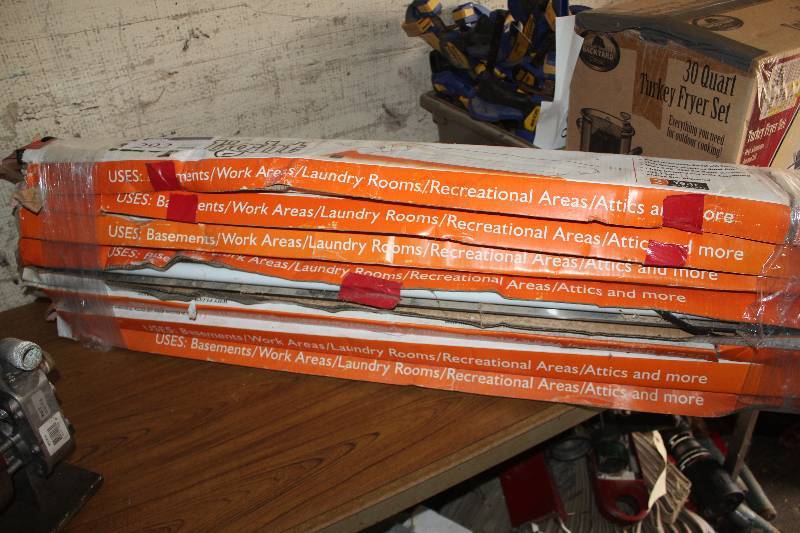 lot 292 image: Lot of (7) Boxes of 2-48 32W T-8 Tube Stainless Steel Fluorescent Light Ballasts