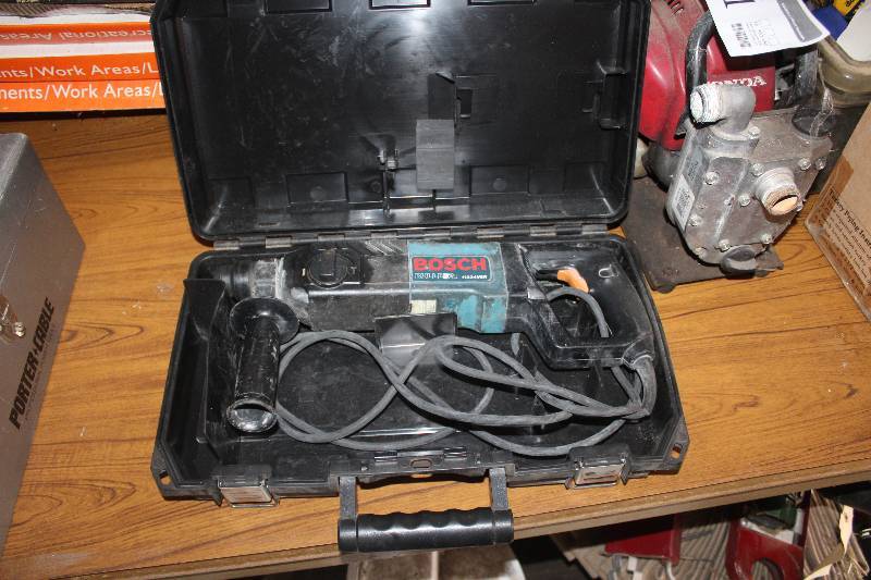 lot 888 image: Bosch Roto Hammer w Case