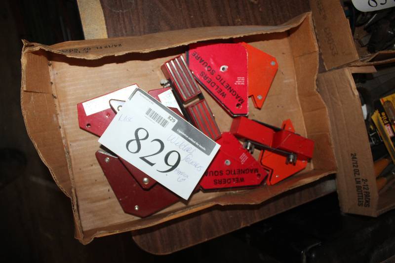 lot 829 image: Lot of (Approximately 6) Welders Squares