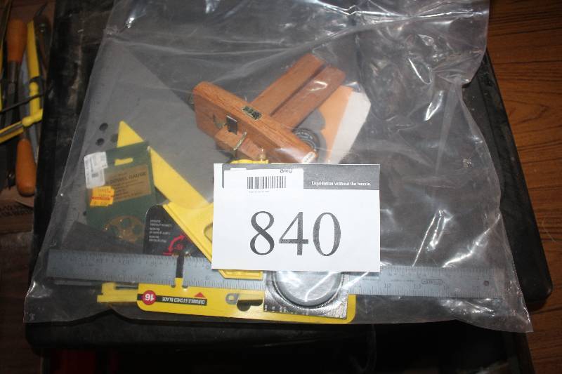 lot 840 image: Assorted Tools