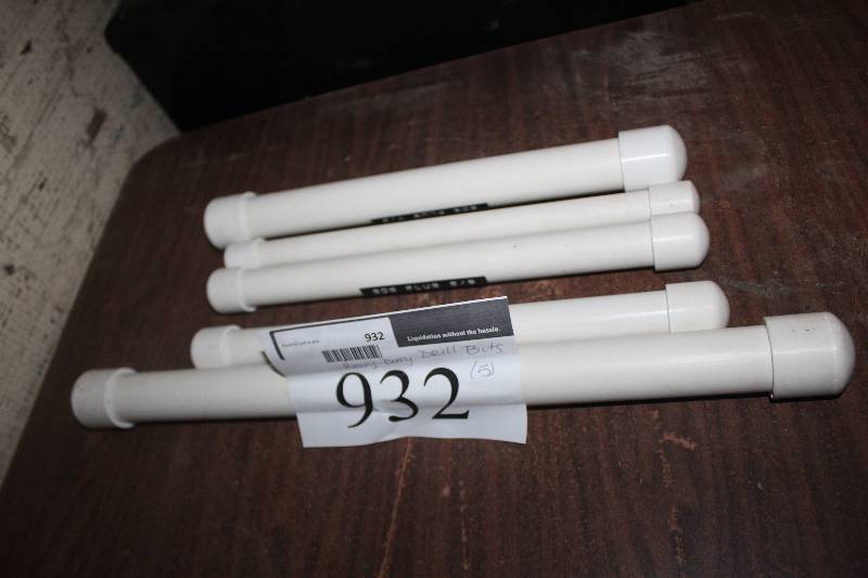 lot 932 image: Lot of (5) Milwaukee Heavy Duty SDS Hammer Drill Bits w Cases