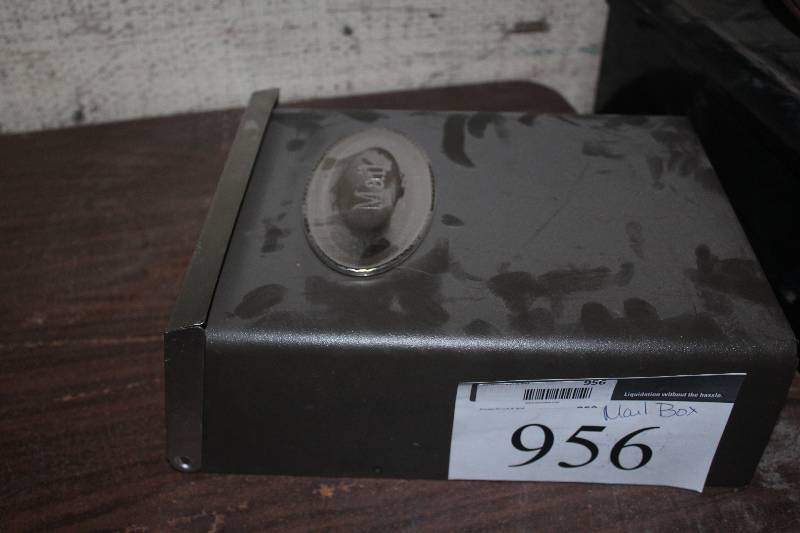 lot 956 image: Mailbox