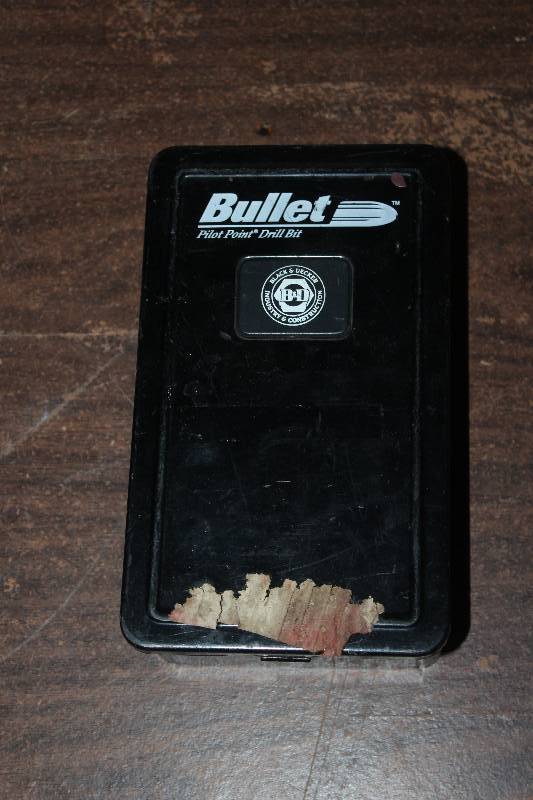 lot 955 image: Black & Decker Bullet Pilot Point Drill Bit Set
