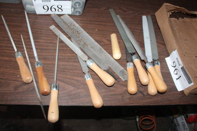 lot 961 image: Assorted Wood Files