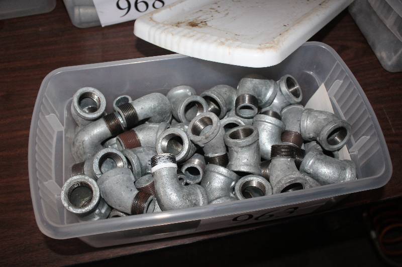 lot 963 image: Misc Pipe Fittings