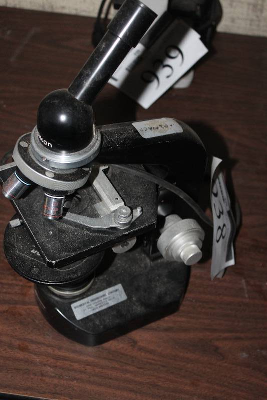 lot 938 image: Nikon Microscope