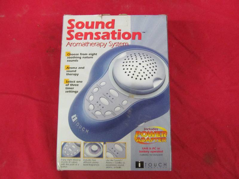 lot 16 image: Sound Sensation Aromatherapy system