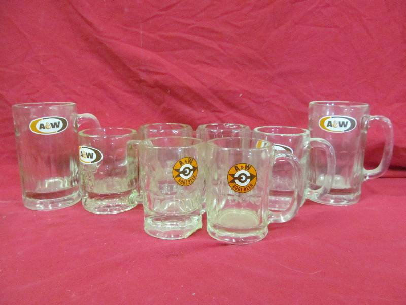 lot 29 image: A&W mugs