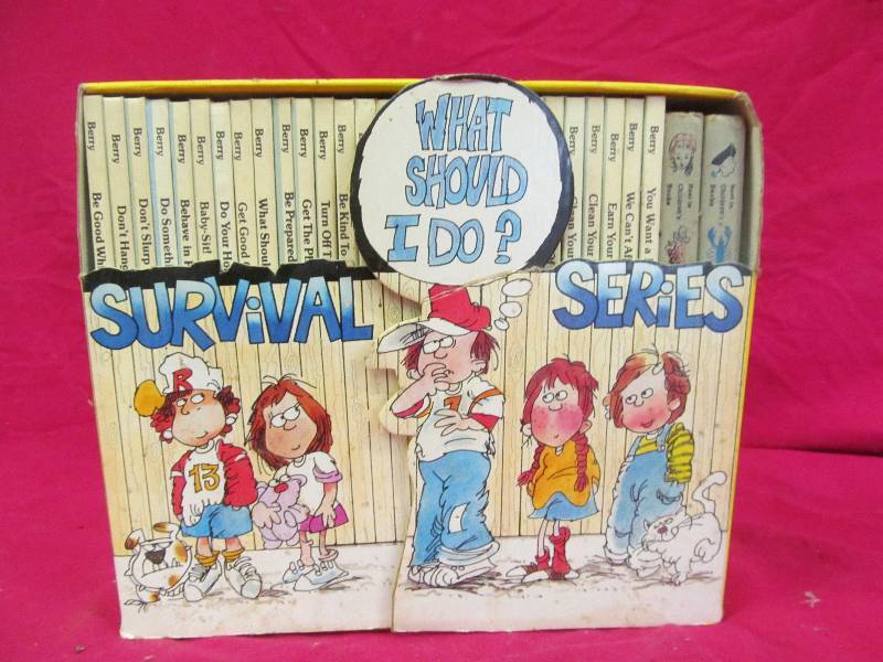 lot 69 image: Survival series childrens book set