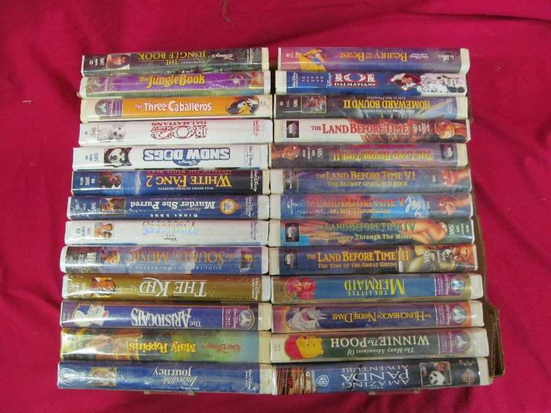 lot 70 image: Vhs movies