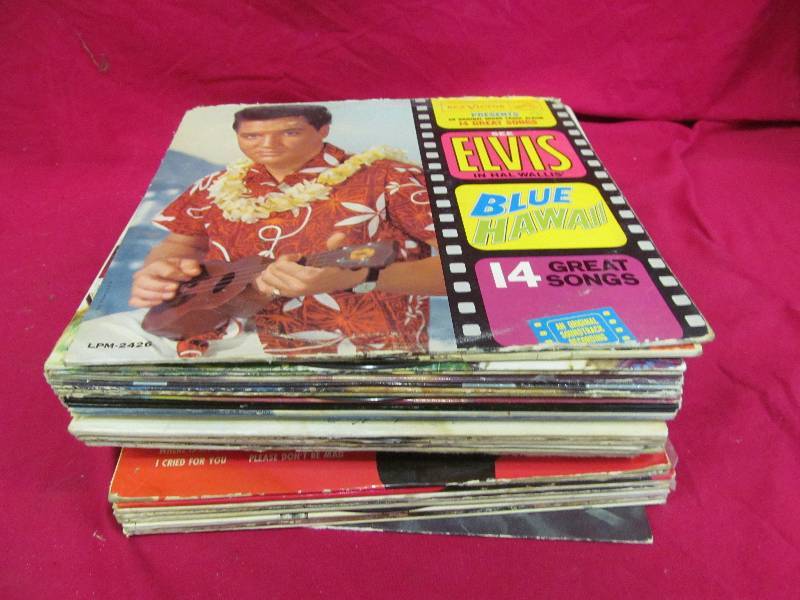 lot 80 image: vintage vinyl albums