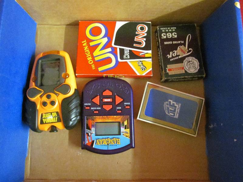lot 99 image: Electronic GamesPlaying Cards