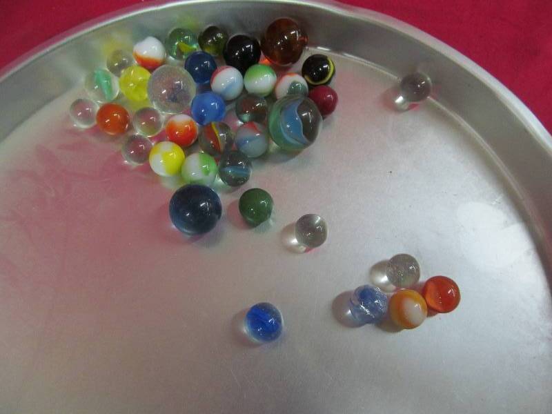 lot 113 image: Vintage Marbles