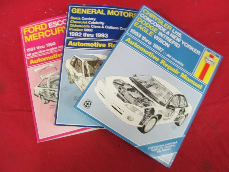lot 116 image: Auto Repair Manuals
