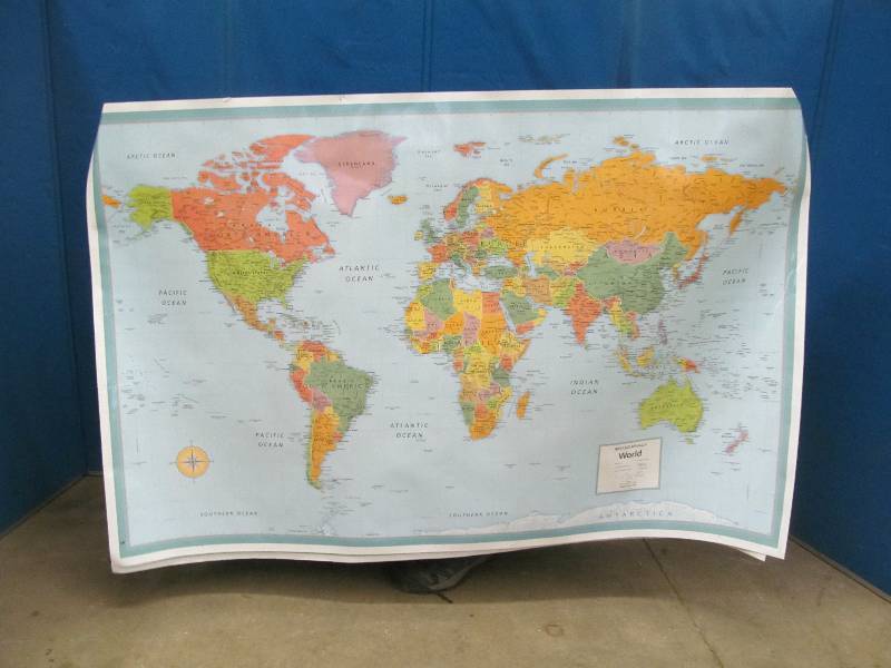 lot 140 image: Laminated Maps