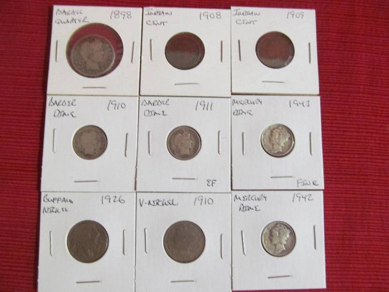 lot 165 image: coins