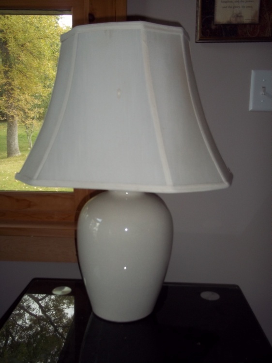 White Table Lamp