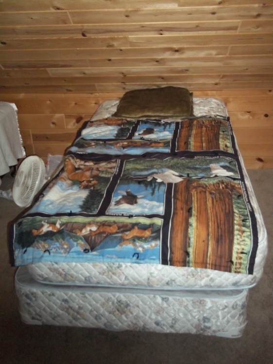 Twin Blanket with Free Mattresses