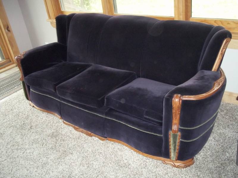 Purple Sofa