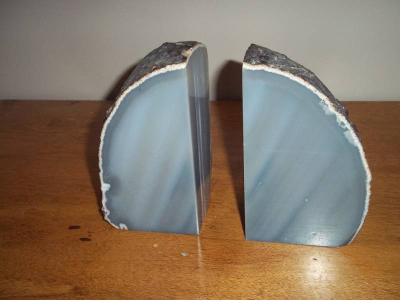 Rock book ends
