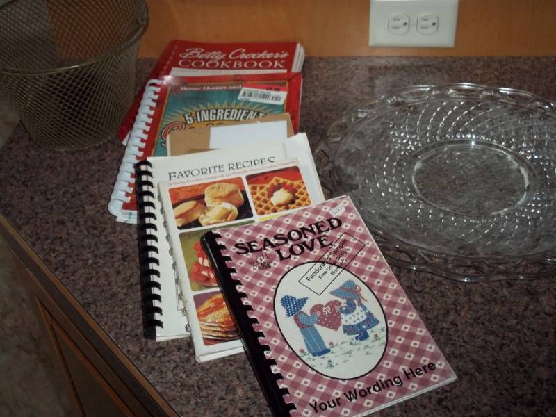 Lot of Cookbooks