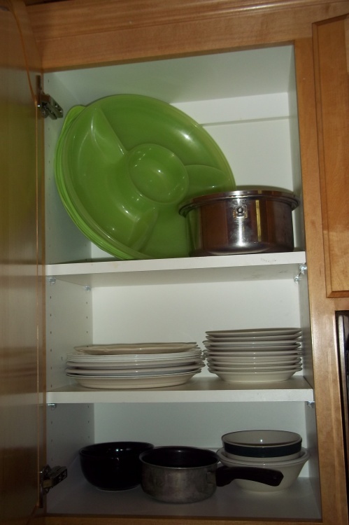All Dishes in Cabinet