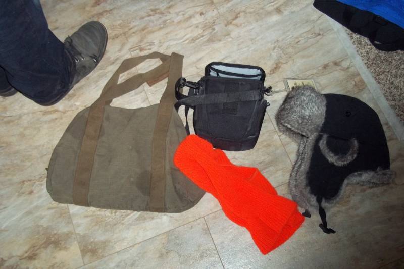 Hats and Camera Bag