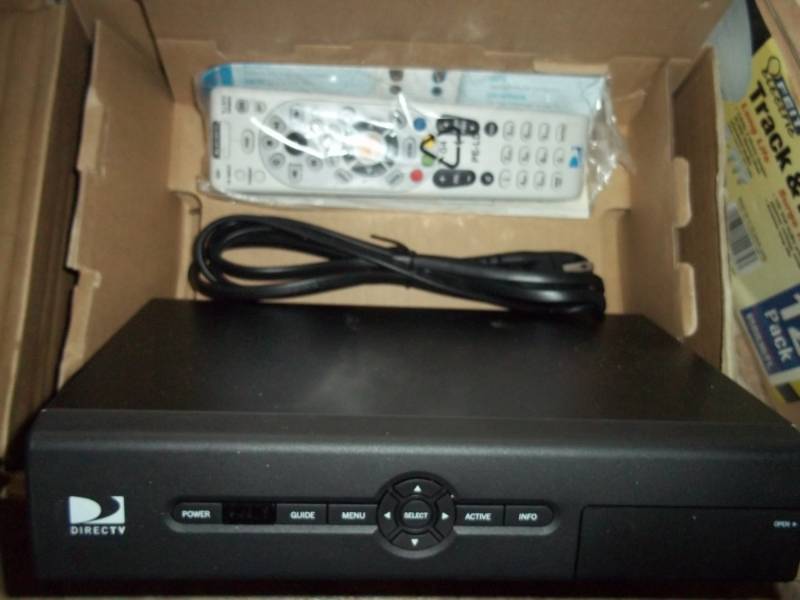 Direct TV Receiver with remote in box